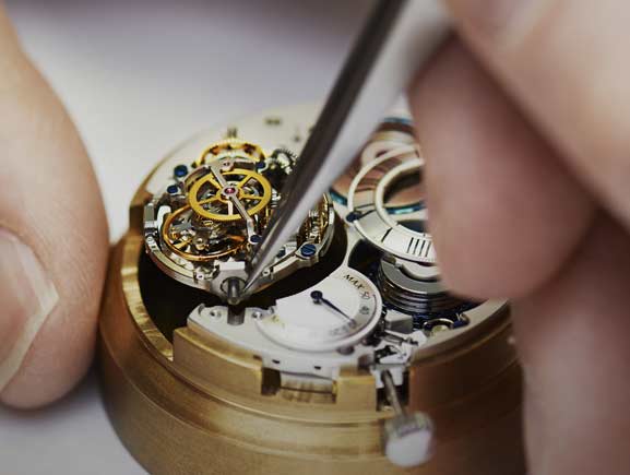 servicio de reparación de joyas y relojes